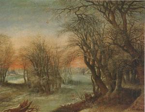 Denys Van Alsloot Winter Landscape (mk05) Spain oil painting art